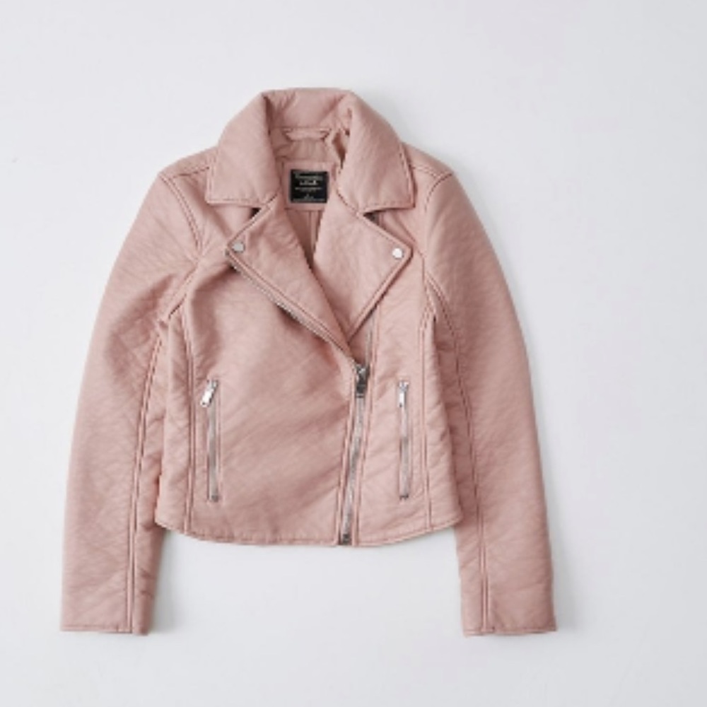 Abercrombie & Fitch faux leather jacket